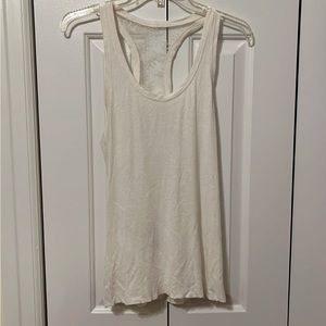 BCBG MAXAZRIA Lace racer back Tank Top